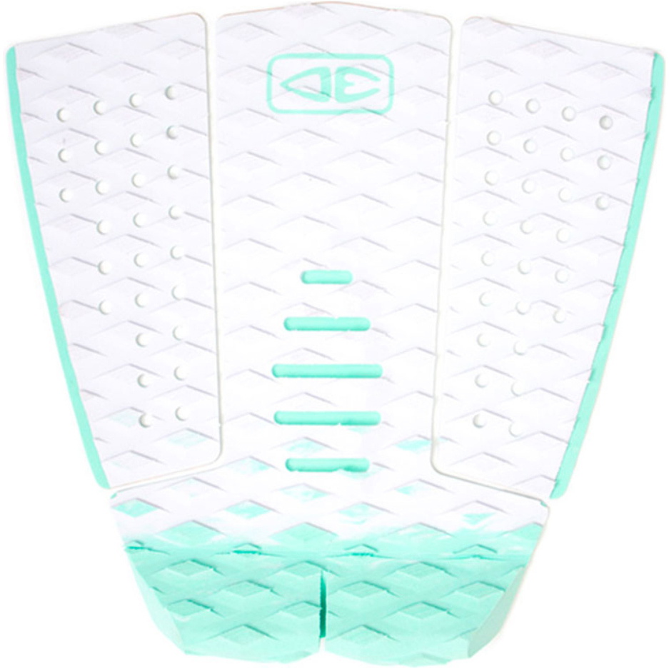 2026 Ocean & Earth Tyler Wright Grip Tail Pad TP11-WTM - White /Menta